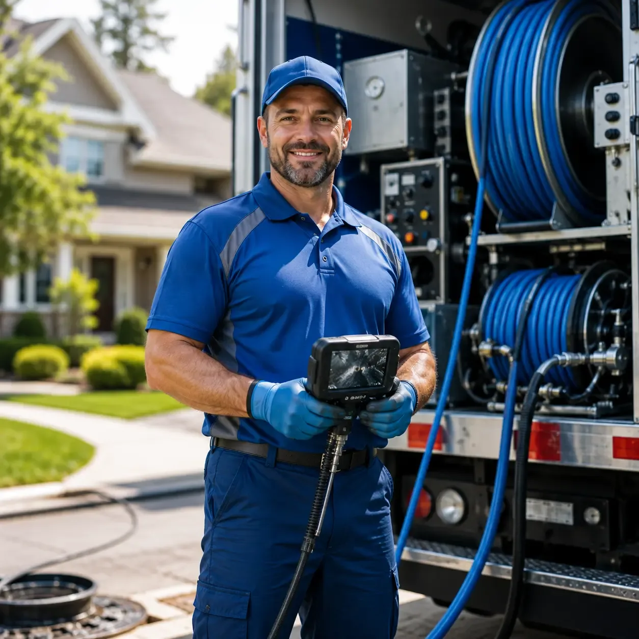 Local outdoor drain cleaning specialists in Middletown, IN